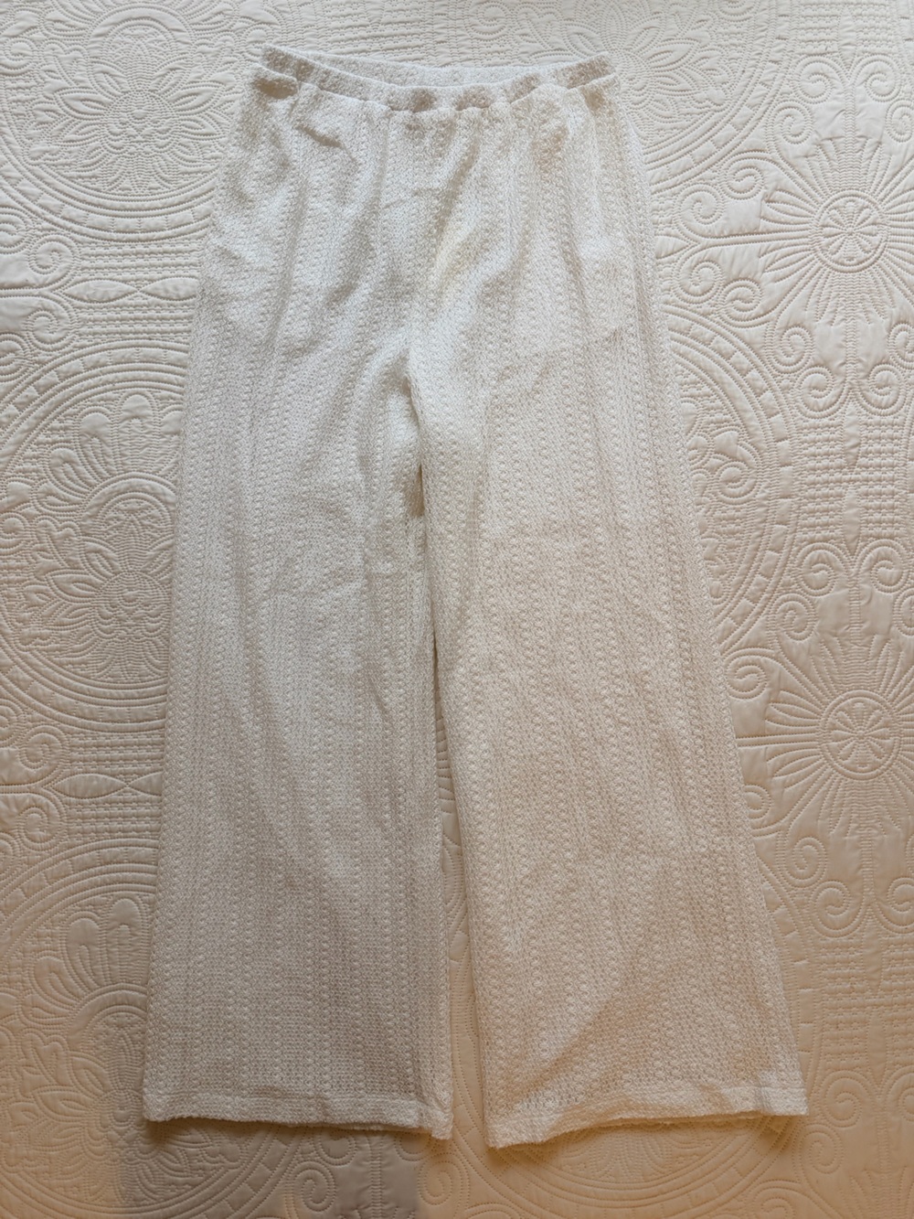 Peppermayo Karley Knit Pants in White